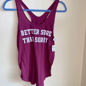 Victoria’s Secret Pink ~ Better Sore Than Sorry